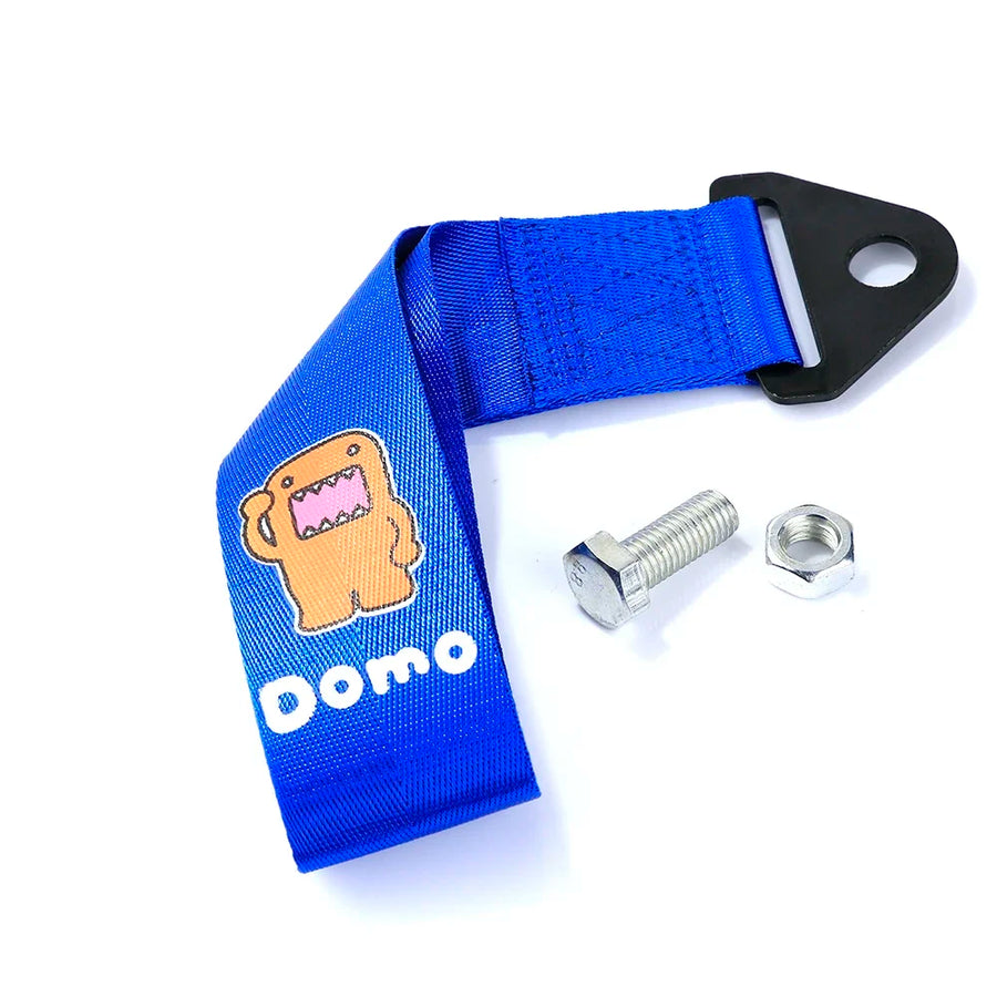 Nylon Track-Day Tow Strap – Blue, Black or Red