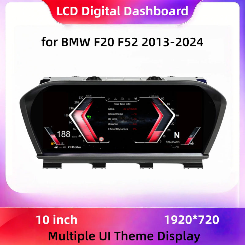 10-Inch Linux Digital Gauge Cluster for BMW F20/F52 2013–2024