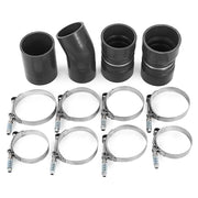 Intercooler Pipe & Boot Kit for 2003-2007 Ford 6.0L Powerstroke Diesel Black for 04-07 Ford F-450 SUPER