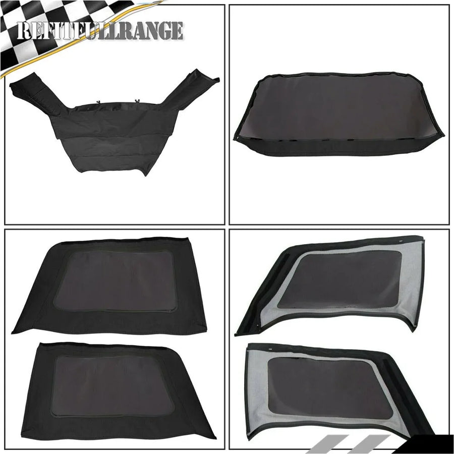 Premium Replacement Soft Top for 2010–2018 Jeep Wrangler 2-Door