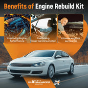 23mm Piston Engine Rebuild Kit for Audi A4 & Volkswagen Jetta 2.0 TFSI
