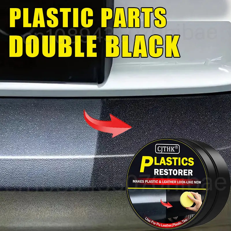 Automotive Plastic and Leather Restorer – Back-to-Black Gloss Treatment