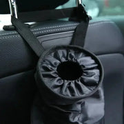 Oxford Cloth Car Seat Back Trash Bag and Hanging Waste Organizer