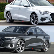 Black Side Skirt Extension Set for Audi A3/A4/A5