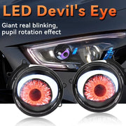 3-Inch Dynamic Devil-Eye LED Projector Light – 6 or 33 Modes