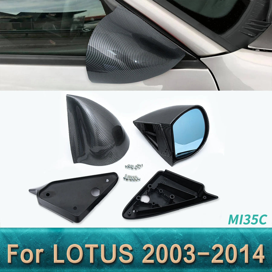 1Pairs Watertransfer MK Mouse Side Mirror Racing Sports Car Rear View Mirror
