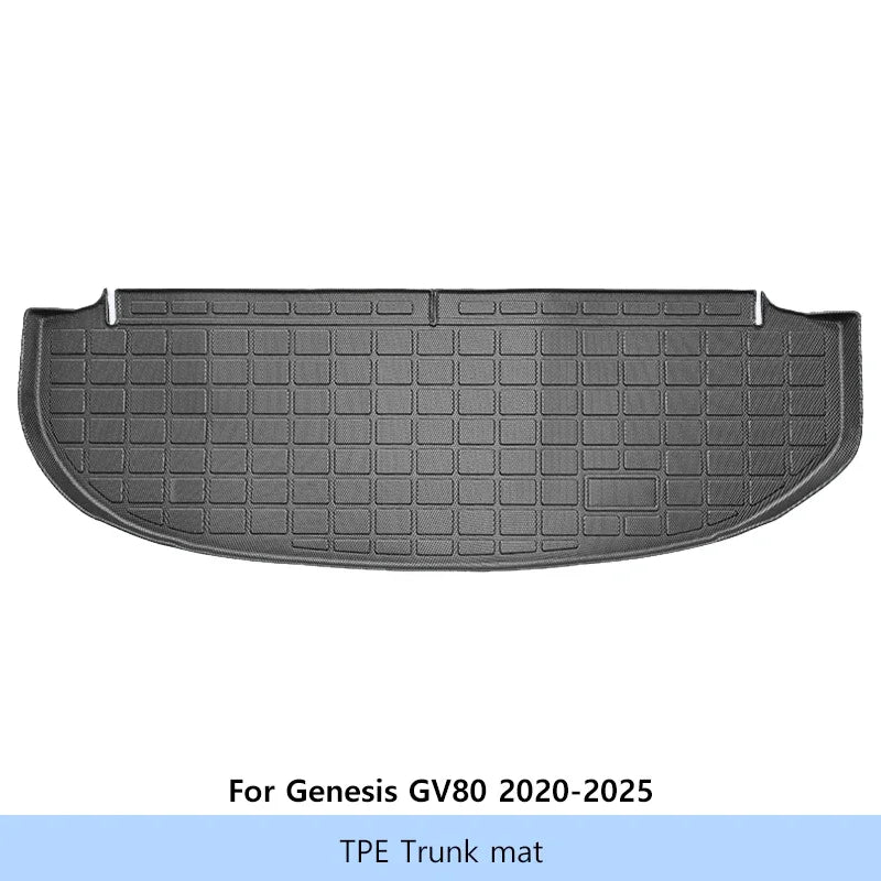 TPE All-Weather Floor Mats and Cargo Liner Set for Genesis GV80 Seven-seats 2020-2025
