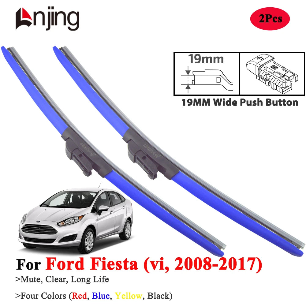 Windshield Wiper Blade Set for Ford Fiesta MK6 2008-2017