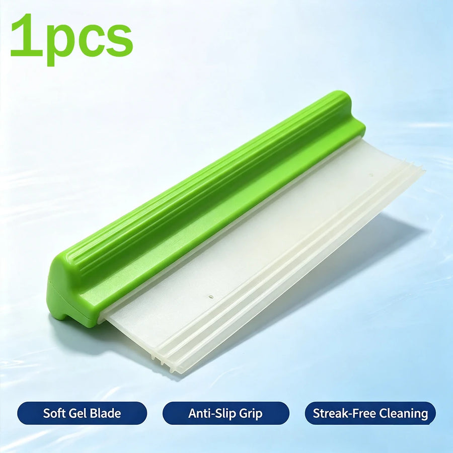 Soft Silicone Squeegee for Car Windows & Shower Glass