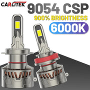 2-Piece H1/H4/H7/H11/H27/9005 LED Headlight Bulb – 6000K, CANBUS