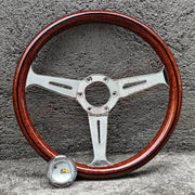 Universal 358mm Wood Sport Steering Wheel