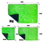 1300 GSM Dual-Color Microfiber Car Drying Towel