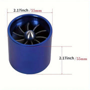 55 mm Single-Fan Air-Intake Turbine Insert – Blue