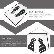 25 50 100pcs Mats Floor Paper Car Cars Automotive Vehicle Waterproof Print Disposable Mat