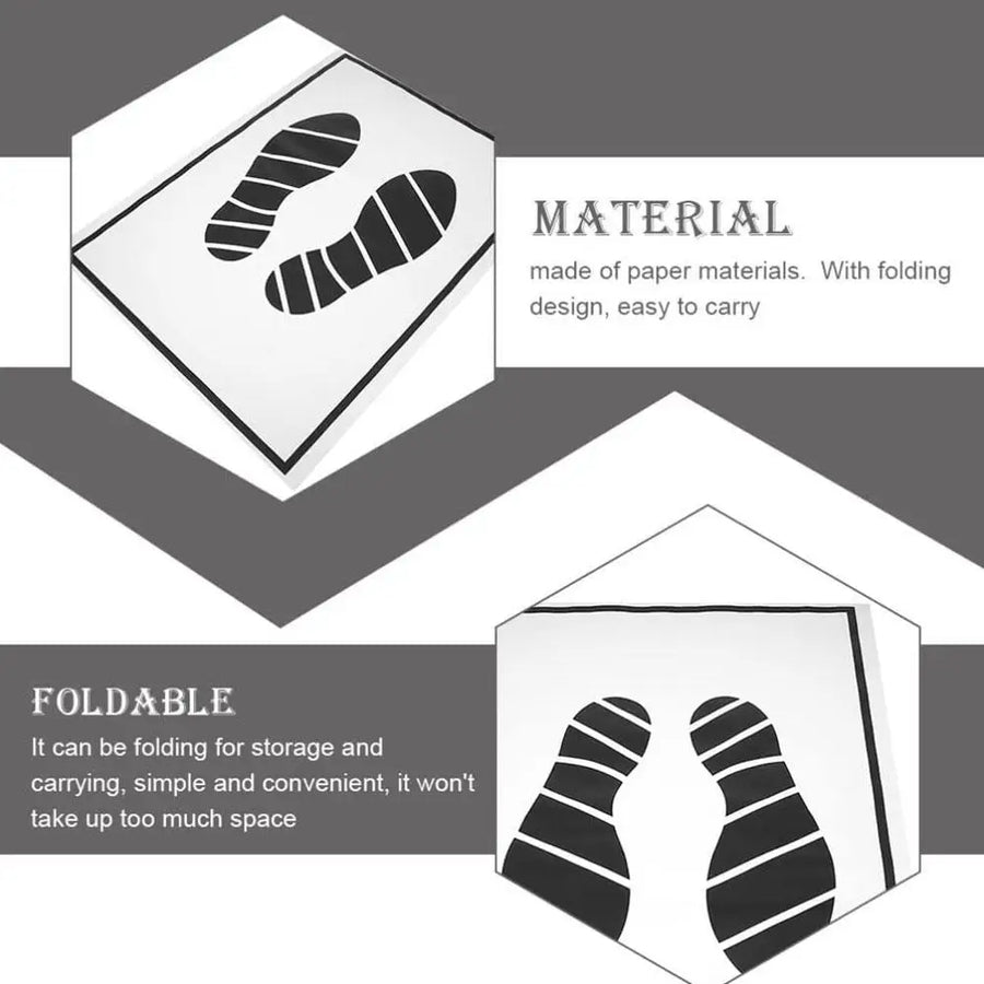 25 50 100pcs Mats Floor Paper Car Cars Automotive Vehicle Waterproof Print Disposable Mat