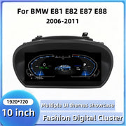 10-Inch Digital Gauge Cluster for BMW 1 Series E81–E88 2006–2011