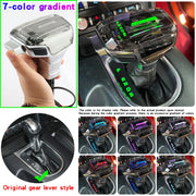 7-Color LED Crystal Gear Shift Knob for Ford Mustang 2015–2024