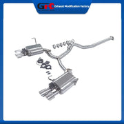 Stainless Steel Valved Cat-Back Exhaust System for Subaru WRX 2022-2024