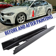 BMW 3 Series F30/F31 Unpainted Side Skirt Pair – 2012–2018