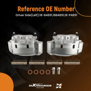 Front Brake Caliper Set for 2003–2008 Ram 2500/3500