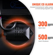 For Car RV 8KW Diesel Air Heater All in one 12V 24V Bluetooth APP Remote 110V