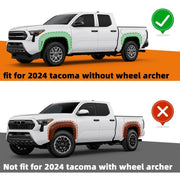 4-Piece Mud Flap Set for Toyota Tacoma 2024-2025