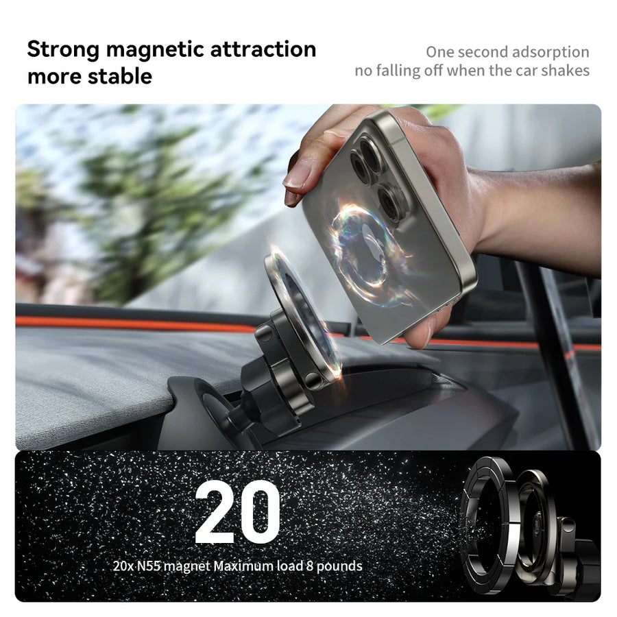 Magnetic Phone Mount for Tesla Model 3/Y Highland and Juniper