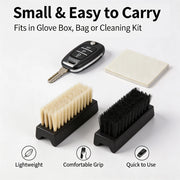 Car Interior Cleaning Brushes, Soft & Stiff Bristle Options