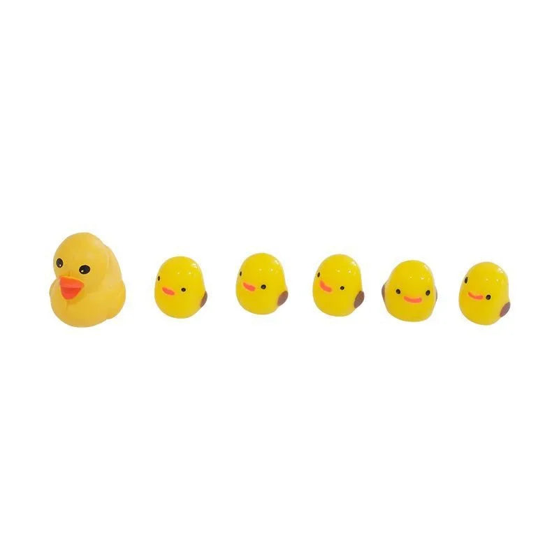Cute Mini Ducks Car Interior Decoration Auto Rearview Mirror Dashboard Ornaments for Woman Man