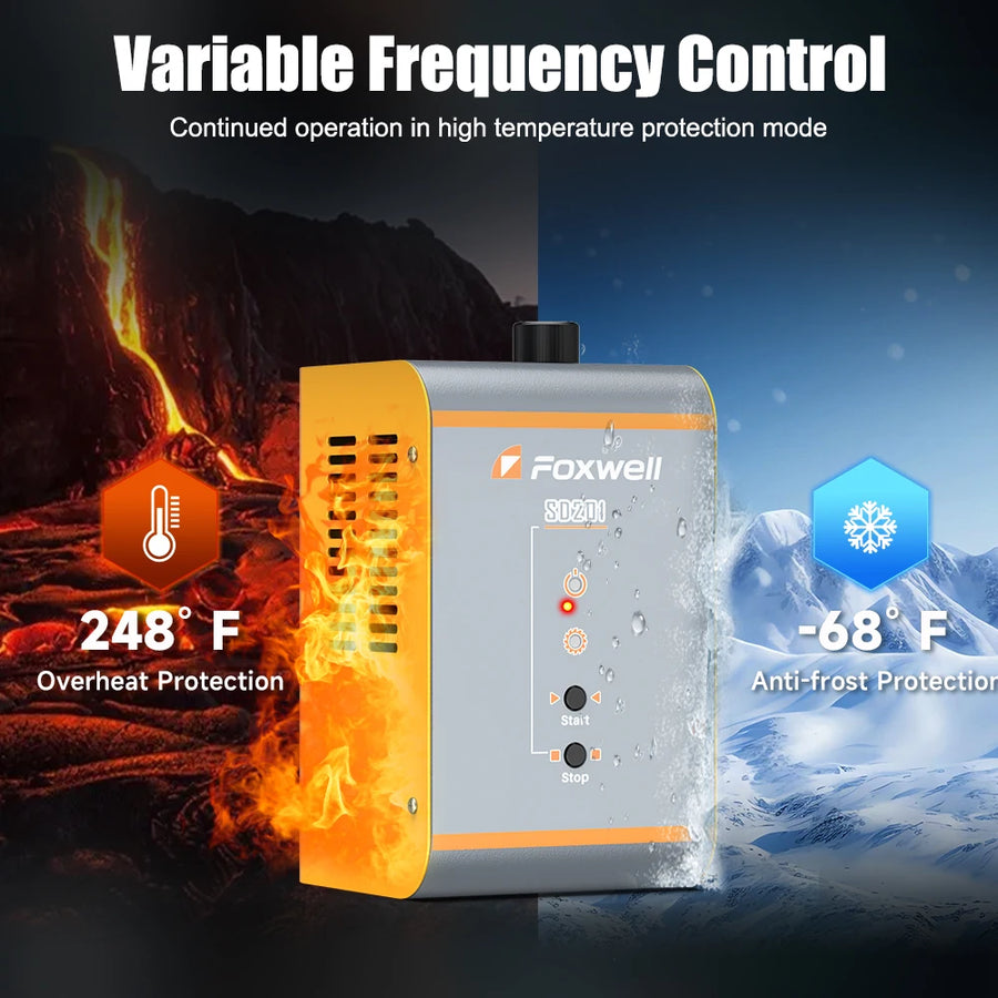 Foxwell SD201 12V EVAP Smoke Leak Tester