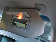 Right Passenger Sun Visor with Lamp for 2013-2018 Nissan Pathfinder QX60 Grey