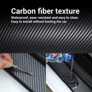 Carbon-Look Protective Trim Tape, 1-5m