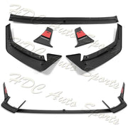 Matte Black Front Lip Kit – 2024–2026 Hyundai Elantra N/N-Line