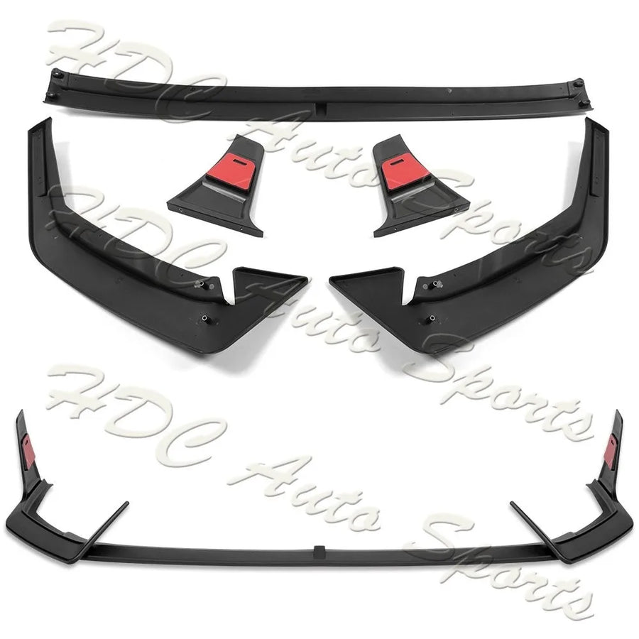 Matte Black Front Lip Kit – 2024–2026 Hyundai Elantra N/N-Line