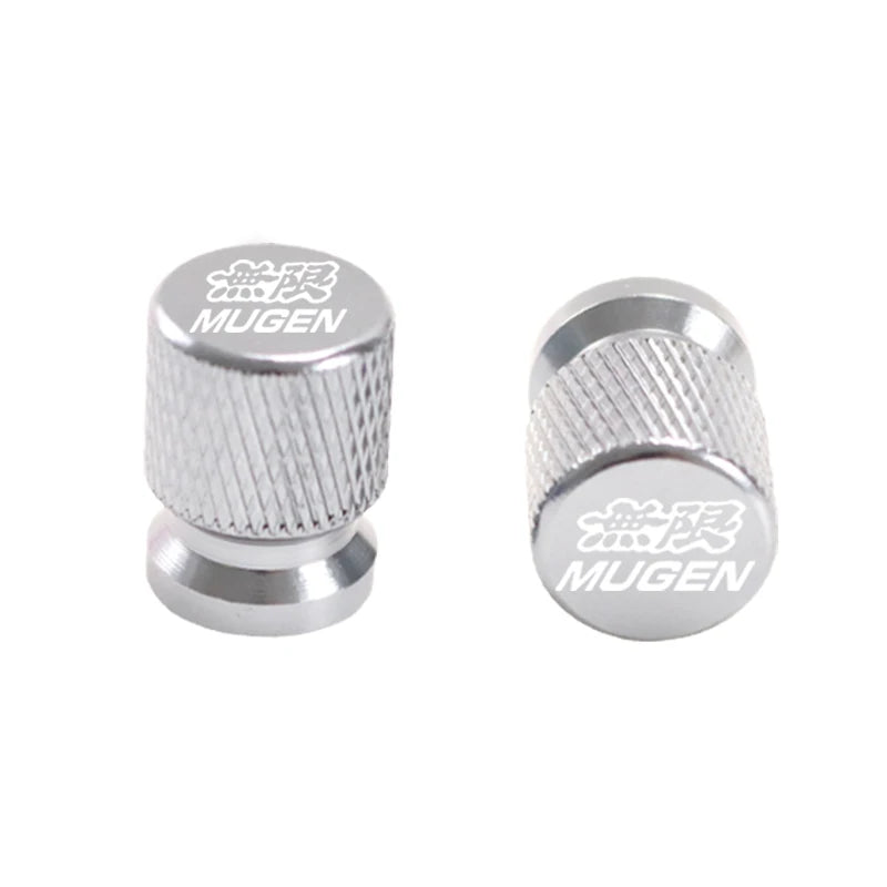 T6061 Aluminum Tire Valve Caps – Honda/Mugen-Style Colors