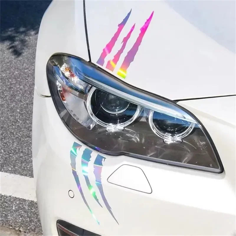 40 x 12cm Ghost Claw Scratch Car Decal
