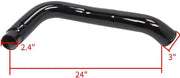 Intercooler Pipe & Boot Kit for 2003-2007 Ford 6.0L Powerstroke Diesel Black for 04-07 Ford F-450 SUPER