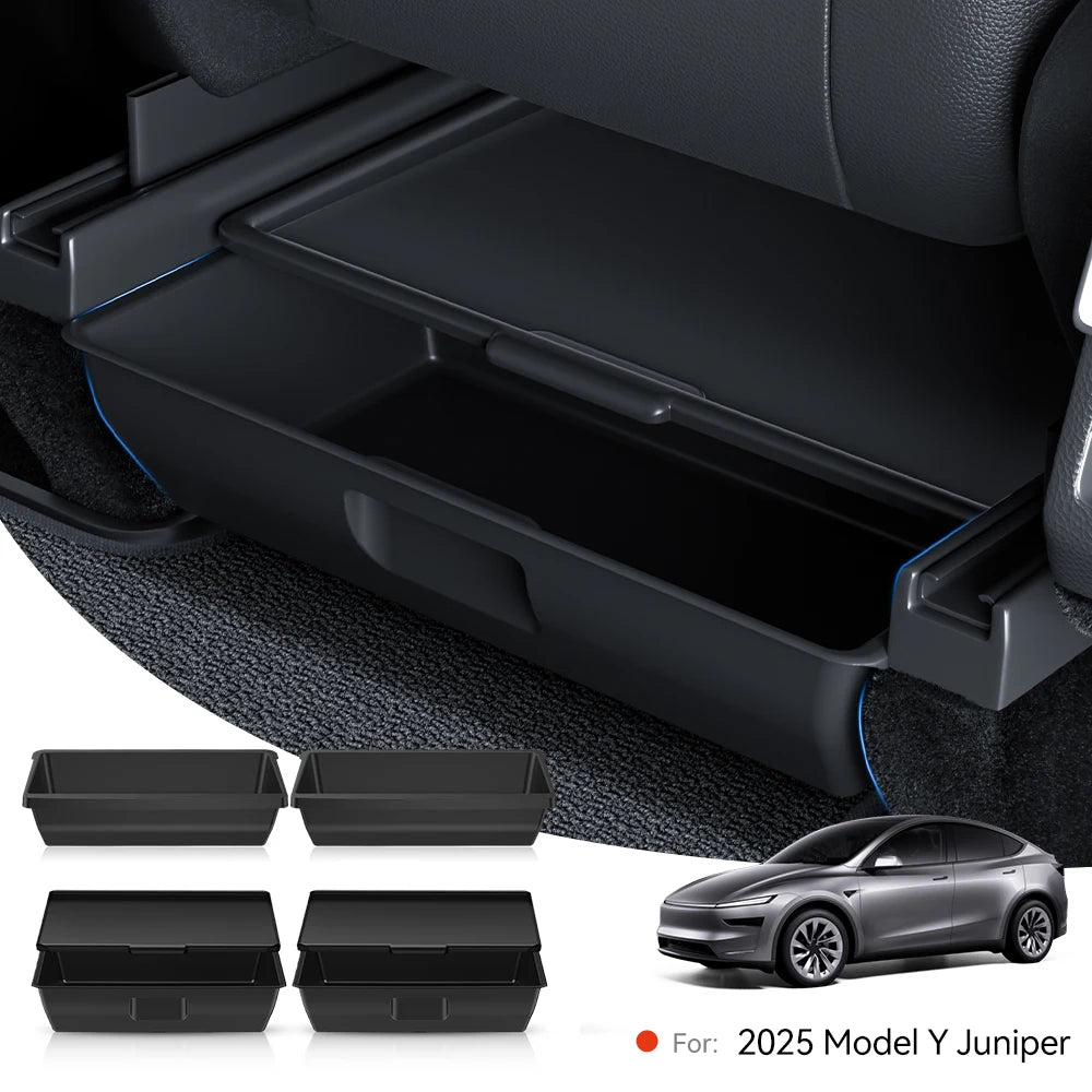Under-seat Storage Organizer for Tesla Model 3/Y 2025