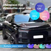 Chameleon Automotive Window Film – Blue/Purple, Multiple Sizes