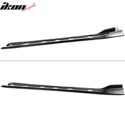 AR-Style Matte Black Side Skirts for 2014–2020 Lexus IS
