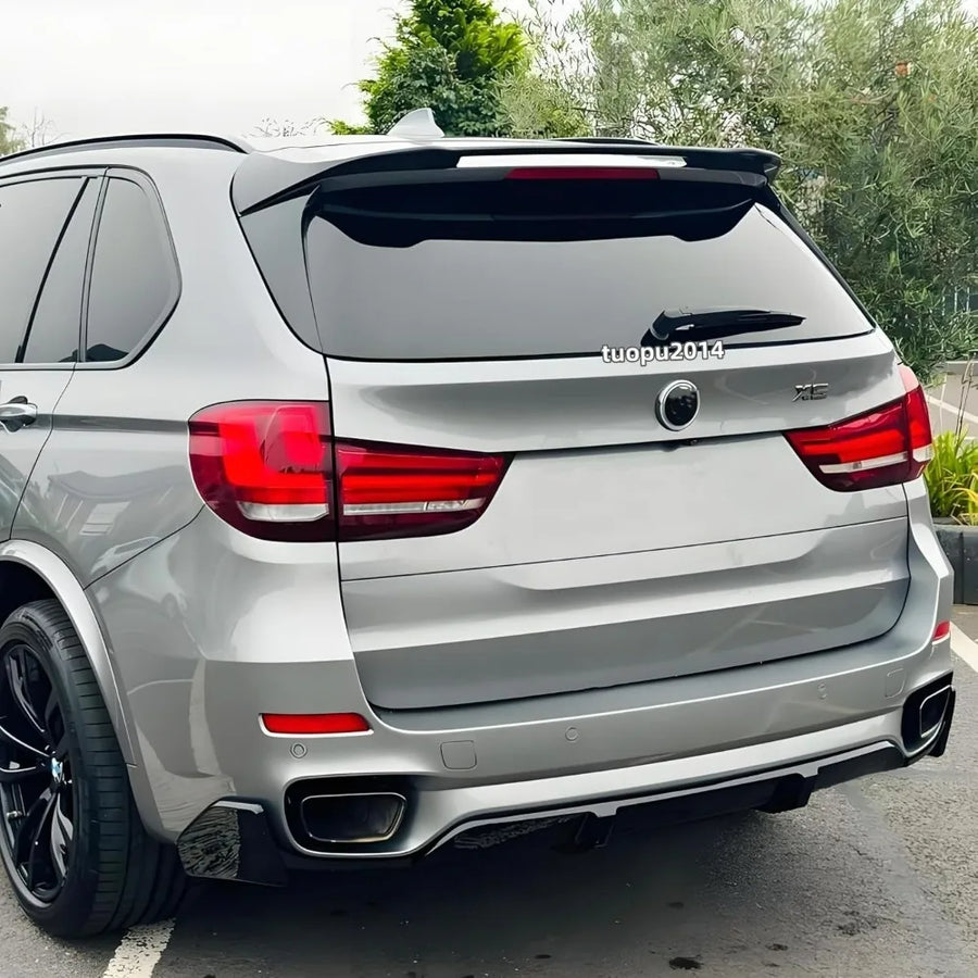 Gloss Black Rear Roof Spoiler for 2014–2018 BMW X5 F15