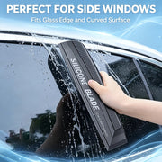 Silicone Windshield Squeegee with Textured Grip