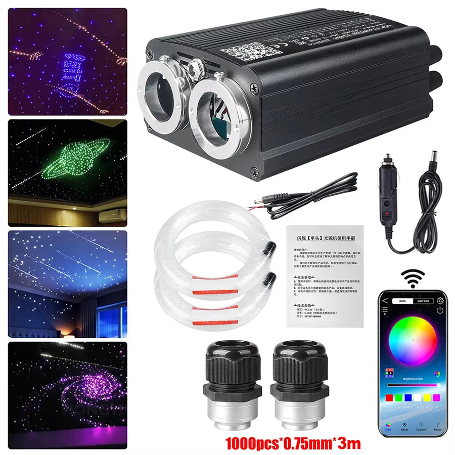 Mini USB LED Starry-sky Projector for Car Roof and Room