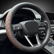 14.5–15-Inch Nappa-Style Steering Wheel Cover