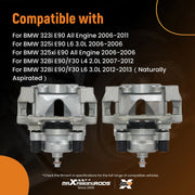 Rear Brake Caliper Set for BMW 323i/325i/328i & X1 2006-2015