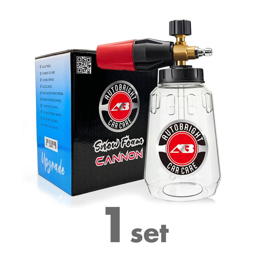 1 L Snow Foam Cannon with 1/4-Inch Quick Connect