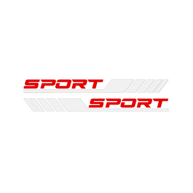 1-Piece Reflective Sport Door-Side Stripe Decal Set for Mercedes-AMG