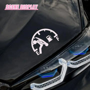 Funny Empty Fuel Gauge Vinyl Car Sticker