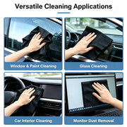 40 x 50 cm Microfiber Car Cleaning Towels - Multi-Pack