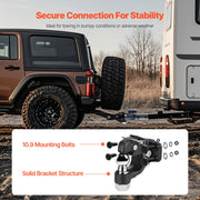 20,000 lb-Rated Combination Pintle Hook – 2 in / 2-5/16 in